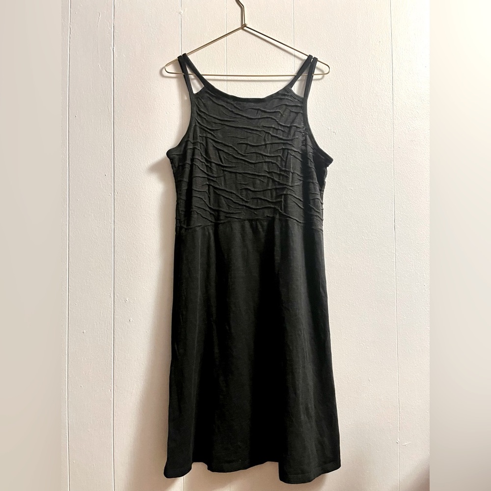 Toad & Co ~ Spaghetti Strap, Textured Top, Versatile, Midi Sundress
